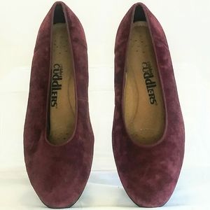 NWOT Wine Red Slip on shoe